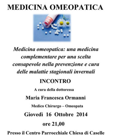 Medicina omeopatica: una medicina complementare per una scelta consapevole nella prevenzione e cura delle malattie stagionali invernali